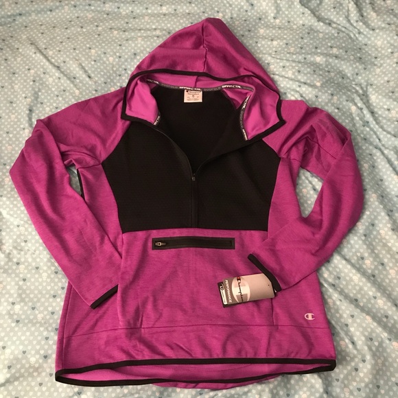Champion Women’s Tech Fleece Half Zip Jacket - Picture 3 of 5